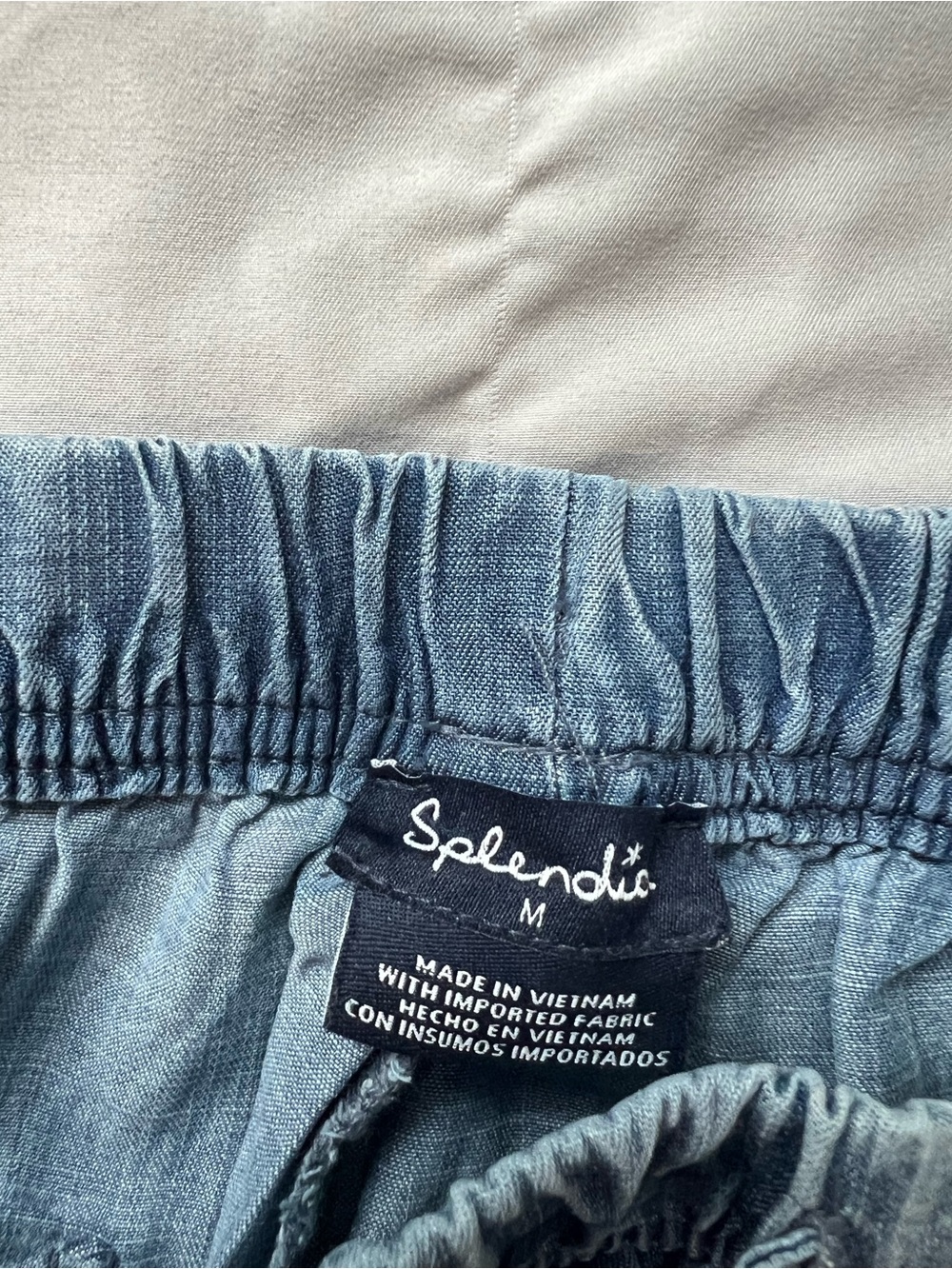 Splendid Light Blue Relaxed Drawstring Jeans - Picture 2 of 3